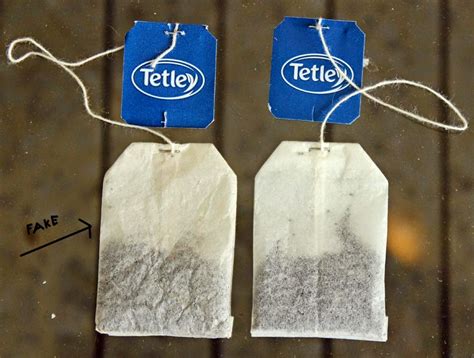 fake tea bags